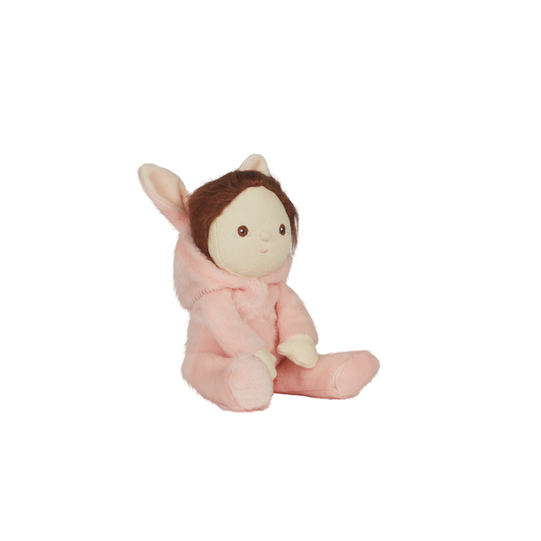 Dinky Dinkums Fluffle Family - Bella Bunny - Rose Pink