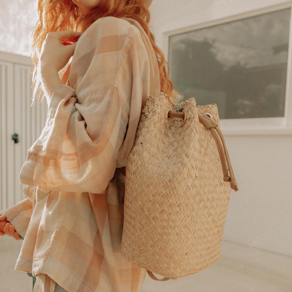 Satch Seagrass Backpack
