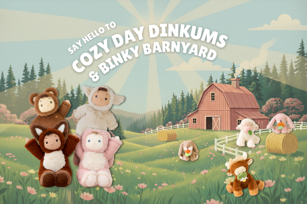 Introducing Binky Barnyard and Cozy Day Dinkums Olli Ella