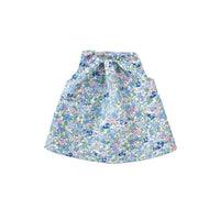 Floral patterned skirt on a white background