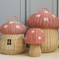 Mushroom Storage Basket - Musk