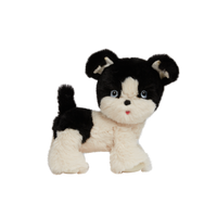 Olli Ella Dinkum Dog Lucky - black and white dog side view