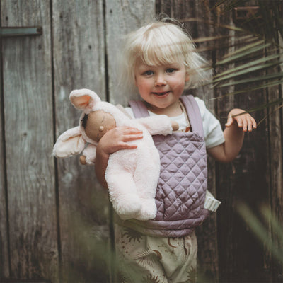 Dinkum Dolls Quilted Carrier - Lavender