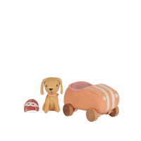 Holdie Dog-Go - Racer Girl - Pink