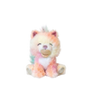 Pastel plush Kittycorn toy with a soft rainbow mane embroidered sleepy eyes tiny horn and seated paws from Dinkum Pets for imaginative play and cuddles