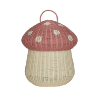 Mushroom Storage Basket - Musk
