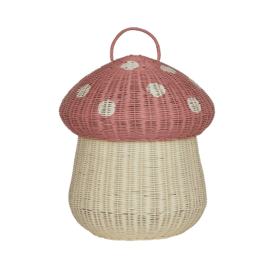 Mushroom Storage Basket - Musk