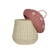 Mushroom Storage Basket - Musk