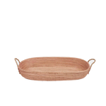 Reva Seagrass Changing Basket - Rose