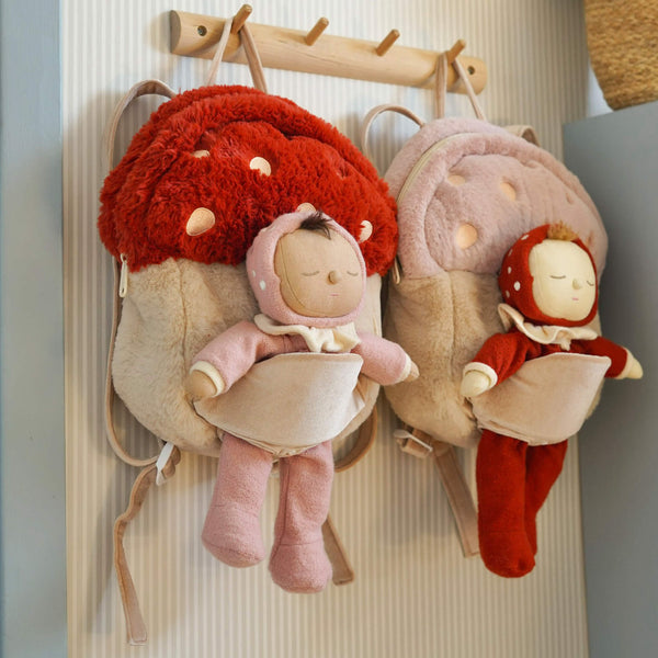 Hopalong Mushroom Backpack - Pink