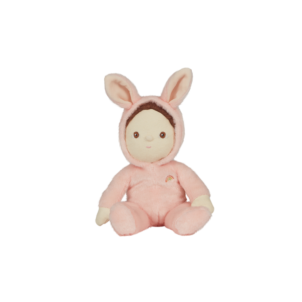 Dinky Dinkums Fluffle Family - Bella Bunny - Rose Pink