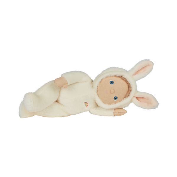 Dinky Dinkums Fluffle Family - Bobbin Bunny - Ivory