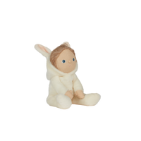Dinky Dinkums Fluffle Family - Bobbin Bunny - Ivory