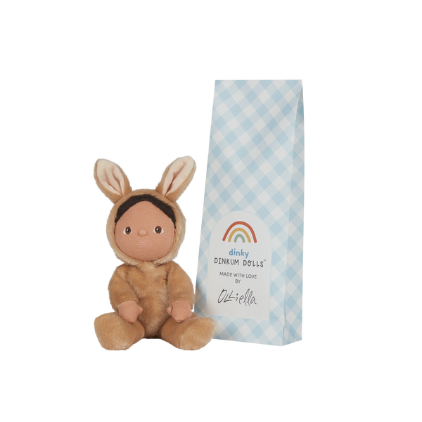 Dinky Dinkums Fluffle Family - Bucky Bunny / Latte