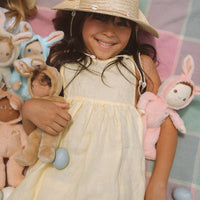 Dinky Dinkums Fluffle Family - Bella Bunny - Rose Pink