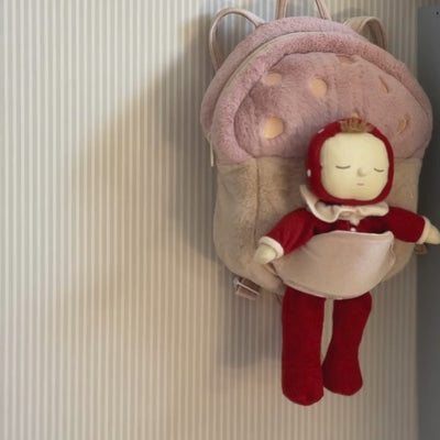 Hopalong Mushroom Backpack - Pink video