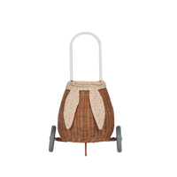 Rattan Bunny Luggy with Lining - Gumdrop