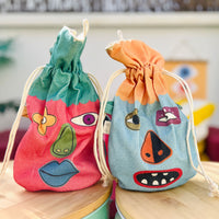 Vibrant resin and natural granite combine to create these perfect play companions. Explore, stack, and imagine endless stories with these weighted, tactile treasures.