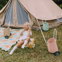 Rattan Original Luggy - Rose