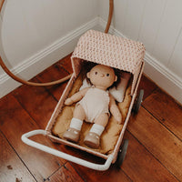 Organic Cotton Strolley Bedding Set - Mustard
