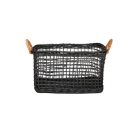 Rattan Cabouche Basket - Ink