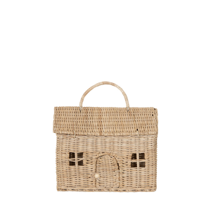 Rattan Casa Clutch
