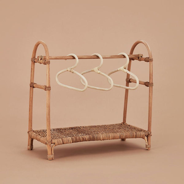 Dinkum Dolls Rattan Clothes Rail