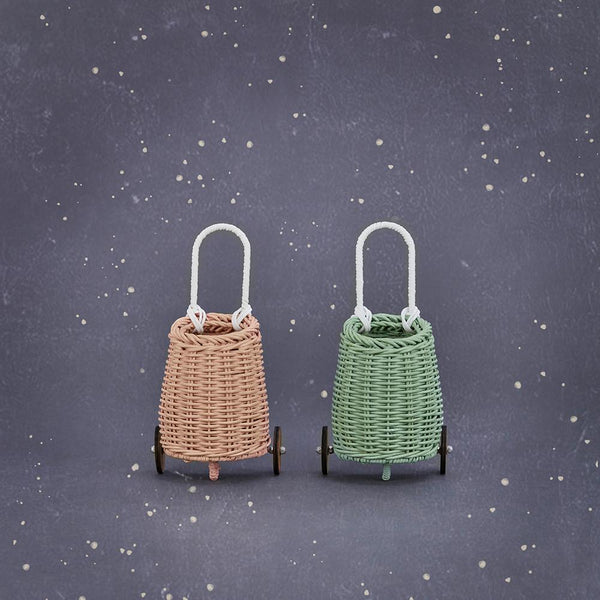 Rattan Doll Luggy - Rose