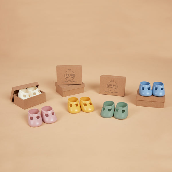 Dinkum Dolls Shoes - Heron Blue