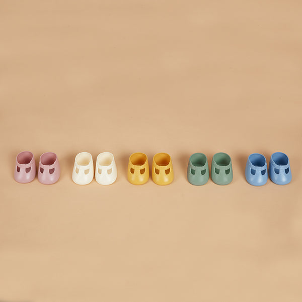 Dinkum Dolls Shoes - Corn Yellow