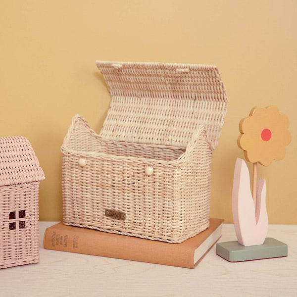 新品　olliella casa clutch straw かごバッグ　オリエラ Olli Ella Casa Clutch - Straw