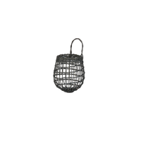 Rattan Onion Basket Duo - Ink