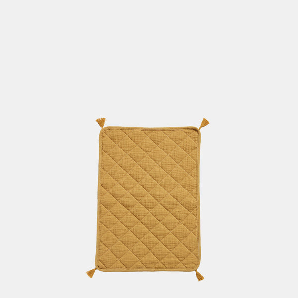 Organic Cotton Strolley Bedding Set - Mustard