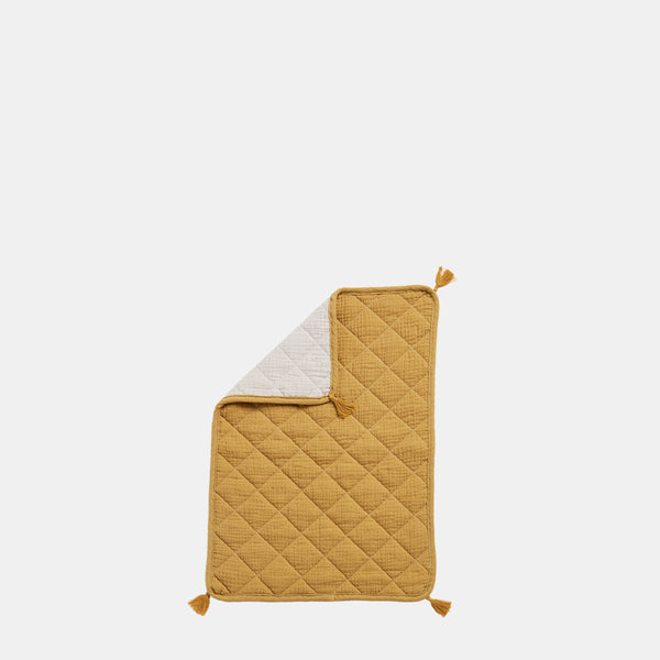 Organic Cotton Strolley Bedding Set - Mustard