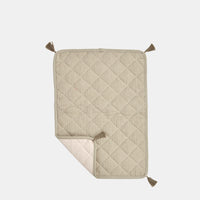 Organic Cotton Muslin Strolley Bedding Set - Seafoam