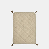 Organic Cotton Muslin Strolley Bedding Set - Seafoam