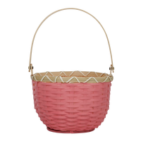 Blossom Basket Small - Raspberry