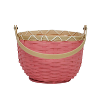 Blossom Basket Small - Raspberry