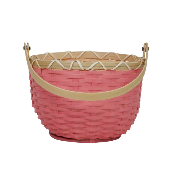 Blossom Basket Small - Raspberry